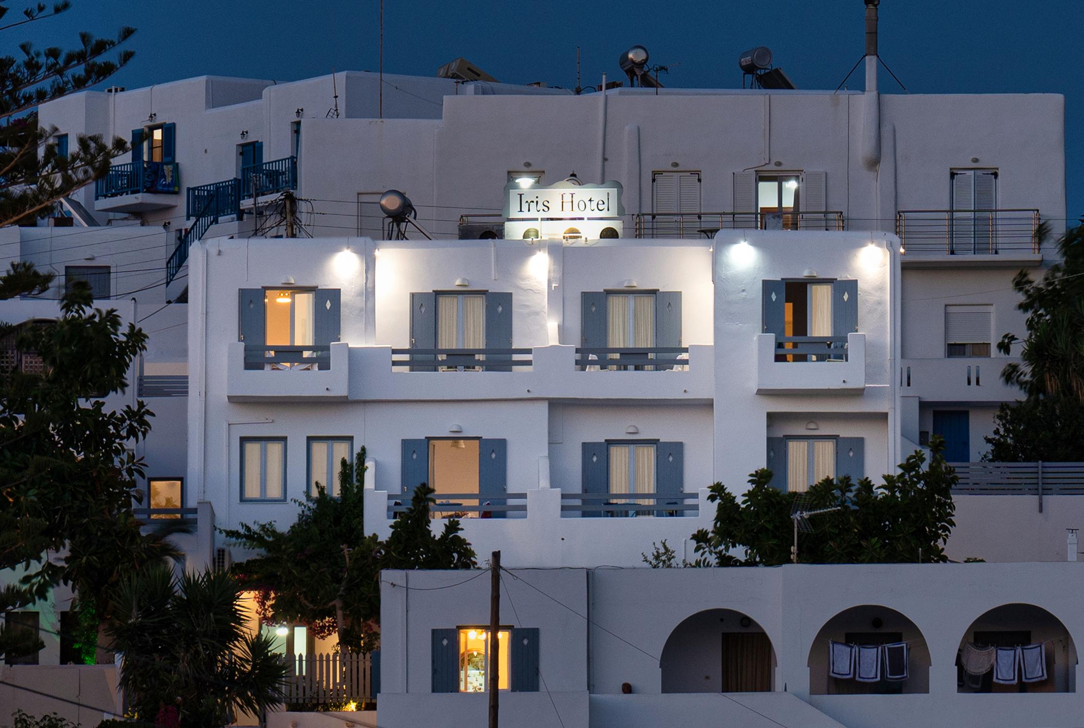 Hotel Iris Náousa Eksteriør bilde